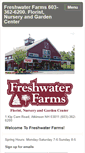 Mobile Screenshot of freshwaterfarms.net